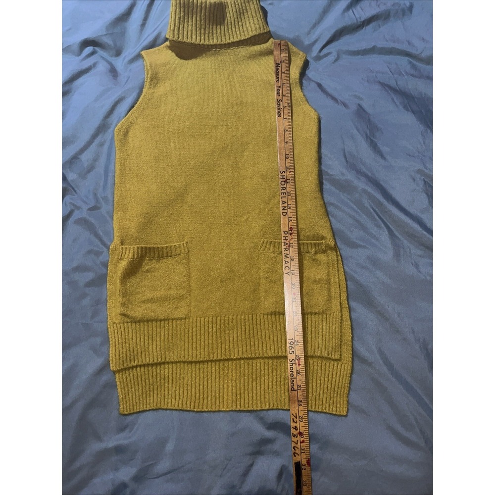 Koton Womens Size Small Sweater Vest With Front Facing Pockets Baggy Relaxed Fit